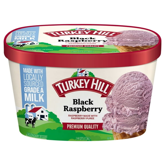 Turkey Hill Black Raspberry Premium Ice Cream, 46 fl oz