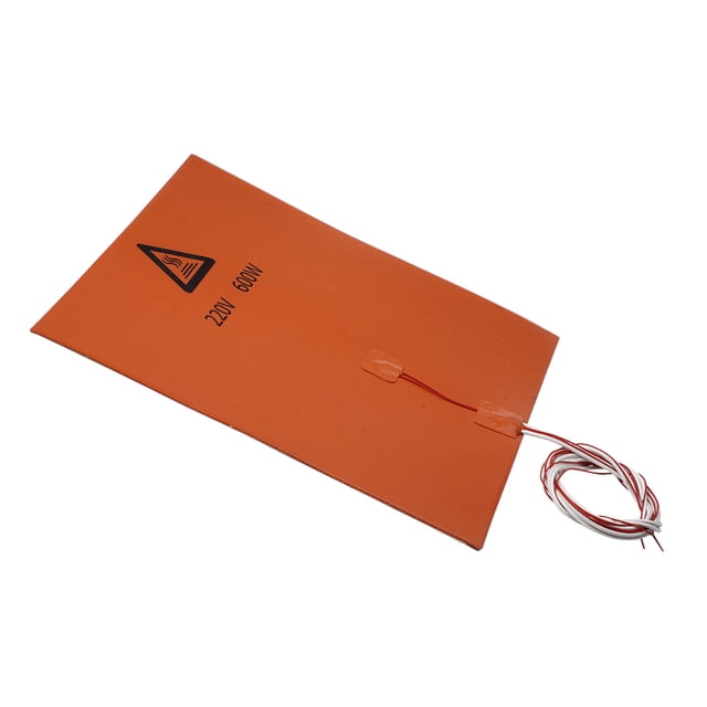 Calentador de calefacción de caucho de silicona Seitruly 220V 750W para impresora 3D naranja