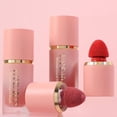 thumbnail image 2 of 3 In 1 Liquid Blush Matte Glitter Face Liquid Blusher Smooth Cheek Eye Mousse Blush Highlighter Stick Rouge Waterproof Contour, 2 of 5