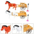 thumbnail image 3 of EeaseCA 2 Pcs Funny Rotating Horses Toy Plastic Electric Carriage Shape Toy Kids Toy, 3 of 7