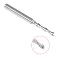 thumbnail image 2 of Unique Bargains 5PCS 1/8' Shank 2.0mm x 12mm Carbide Flat Nose End Mill Cutter CNC Router Bits, 2 of 3