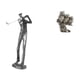 thumbnail image 1 of Figura de golfista,Estatua de golfista de resina,figura de golfista,decoración del hogar,Adorno de escultura moderna para centro de mesa,regalo,Figuras de búho,Figuras de búho,animales, 1 of 8