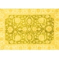 thumbnail image 1 of Ahgly Company Indoor Rectangle Oriental Yellow Traditional Area Rugs, 8' x 12', 1 of 4