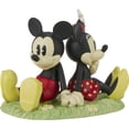 thumbnail image 3 of Disney You’re My Happy Place Mickey Mouse And Minnie Mouse Precious Moments Figurine, Count 1, 3 of 4