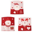 thumbnail image 5 of Lksixu Christmas Chair Covers for Dining Room, Red and White 3D Cute Snowman Chair Back Cover, Soft Breathable Washable Chair Protector Winter Holiday Decorative Chair Cover for Home Party, 5 of 5