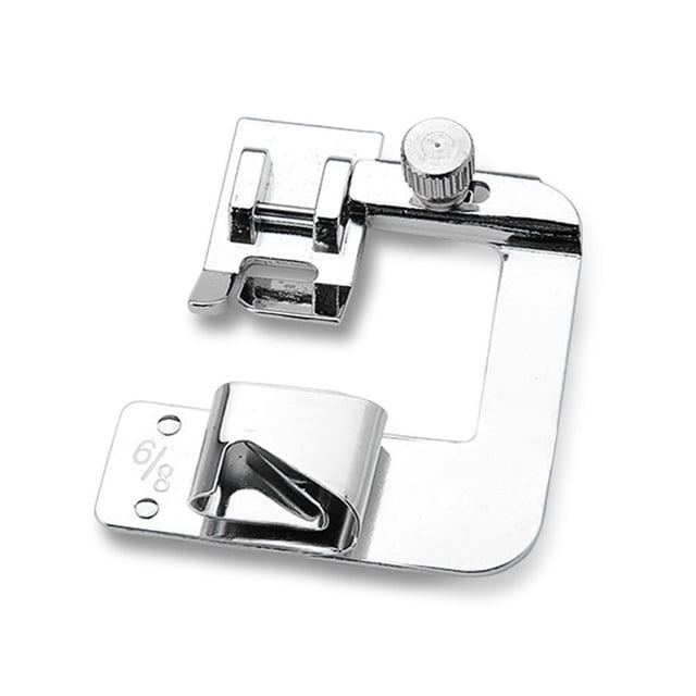 Yuarrent Prensatelas para máquina de coser, prensatelas para prensar, reemplazo de pies a presión de retales para accesorio , suministros de De coser 6/8 prensado