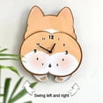 thumbnail image 1 of Reloj Mecedor con Diseño de Perro Corgi de , Reloj para Habitación y Dormitorio, Reloj de Pared Silencioso, 1 of 5