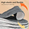 thumbnail image 3 of Plantilla térmica gruesa de felpa Unisex, espuma viscoelástica cálida de lana para zapatos deportivos, almohadillas suaves para zapatos absorbentes au, 3 of 5