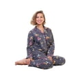 thumbnail image 3 of Angelina Cozy Fleece Notch Collar Pajama Set with Pockets (1-Pack), 3 of 4