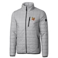 thumbnail image 2 of Men's Cutter & Buck Gray Las Vegas Aviators Rainier PrimaLoft Big & Tall Eco Insulated Full-Zip Puffer Jacket, 2 of 3