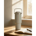 thumbnail image 2 of 30OZ SS TUMBLER WITH HANDLE-GREEN, 2 of 5