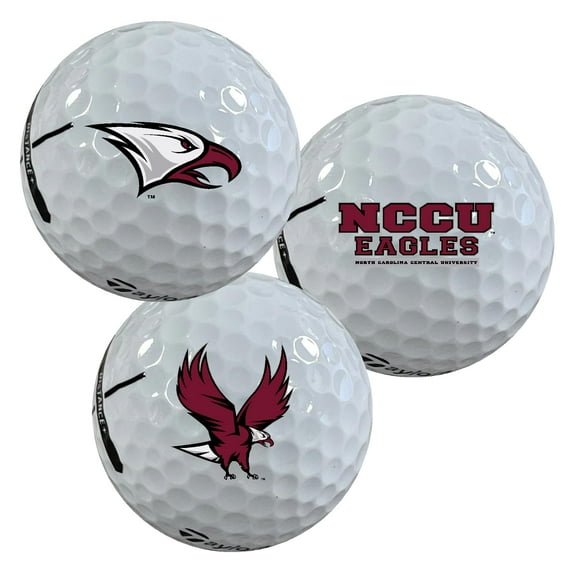 North Carolina Central University Eagles Logo Edition Taylormade Distance  Golf Balls 12-Pack (Dozen)