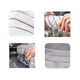 thumbnail image 4 of Microfiber Kitchen Towels - Super Absorbent, Soft Dish Towels, 8 Pack Stripe Designed Grey and Whit, 4 of 5