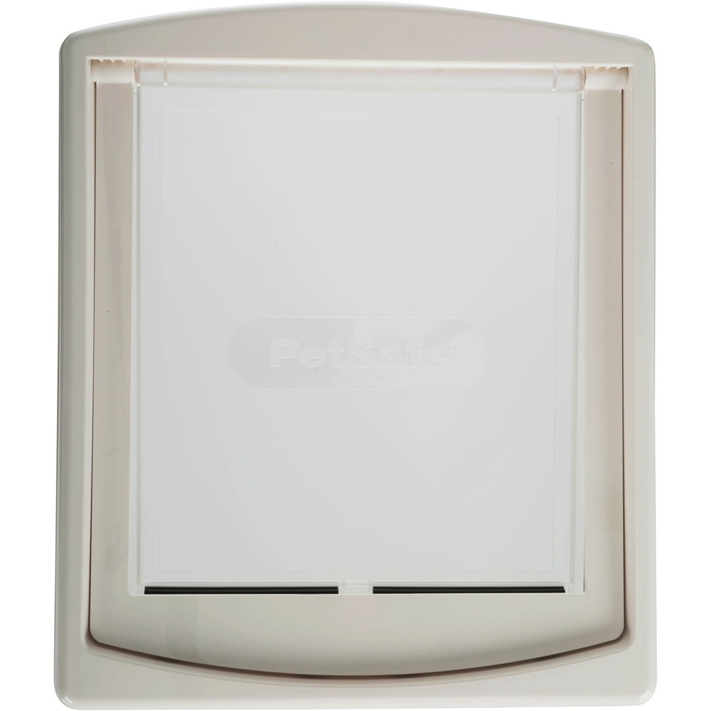 PetSafe Original Plastic Dog Door, White, Large, 32"L x 24"W x 3"H