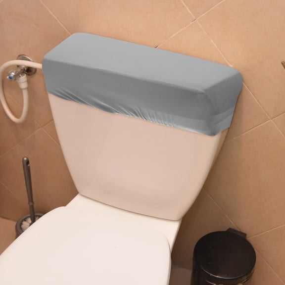 NIAIZEK Washable Toilet Tank Cover Protector Soft Material Easy to Install Assorted Colors