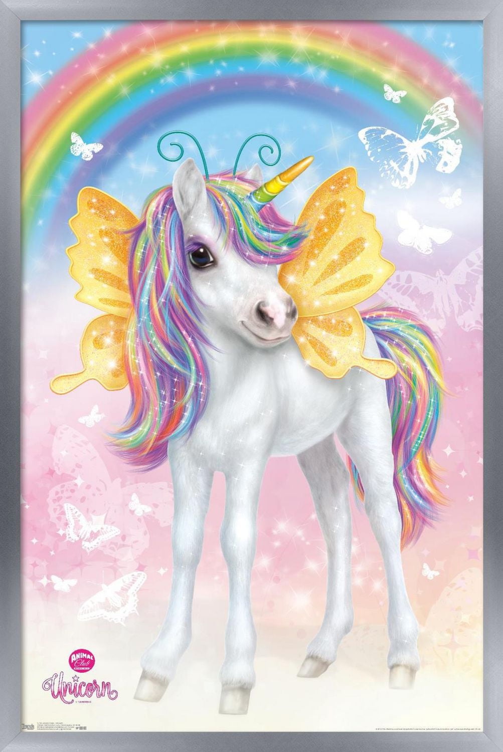 Animal Club - Unicorn Wall Poster