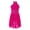 Hot Pink, variant on TiaoBug Girls Lyrical Dance Dresses Shiny Rhinestone Sleeveless Gymnastics Skating Leotard Flowy Dress Pink 6