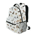 thumbnail image 3 of ALAZA Stylish Backpack Cartoon Puppy Dog Elementary Bookbag Personalized Laptop School Bags Travel Daypack, 3 of 6