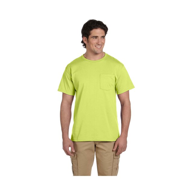 Jerzees Men's Heavyweight Left Chest Pocket T-Shirt, Style 29P