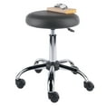 thumbnail image 6 of Winsome Clyde Adjustable Cushion Seat Swivel Stool, Charcoal and Chrome, 6 of 12