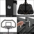 thumbnail image 5 of Clearance! Basketball Hoop Basketball Goal 1.15ft-4.45ft Portable Basketball System Set with Wheels Height Adjustable for Kids Adult Teenagers Outdoor/Indoor Sports, 5 of 6