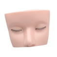 thumbnail image 3 of Cabeza de maniquí Fernando pestañas silicona Práctica maquillaje Piel blanca, 3 of 8