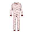 thumbnail image 5 of Lvotionpl 2026 Matching Family Christmas Pjs, Matching Christmas Pajamas Long Sleeve Top & Pants Set Matching Holiday Family Pajama Xmas Sets, 5 of 6