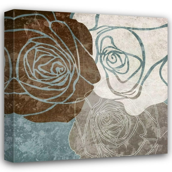 Kristin Emery 20x20 Gallery Wrapped Canvas Wall Art Titled - Rose II
