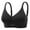 Black, variant on Wireless Seamless Bras for Women No Underwire Push up Sleep Comfortable Brassieres Full Cup Soft Lingerie