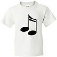 thumbnail image 3 of Inktastic Music Notes for the Music Lover Youth T-Shirt, 3 of 5