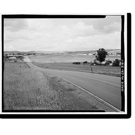 Historic Print, Placerville Road, White Rock Road between Clarksville & White Rock, El Dorado Hills, El Dorado County, CA, 16" x 20"