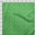 thumbnail image 4 of oneOone Polyester Lycra Green Fabric Leaf Craft Projects Decor Fabric Printed By The Yard 56 Inch Wide, 4 of 4