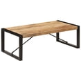 thumbnail image 1 of vidaXL Coffee Table 120x60x40 cm Solid Mango Wood, 1 of 5