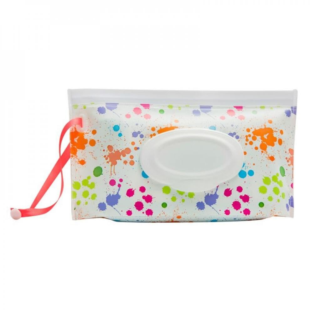 hardlegix 1pcs Eco-friendly Wet Wipe Case Travel Holder Reusable Refillable Portable Baby Wipes Container