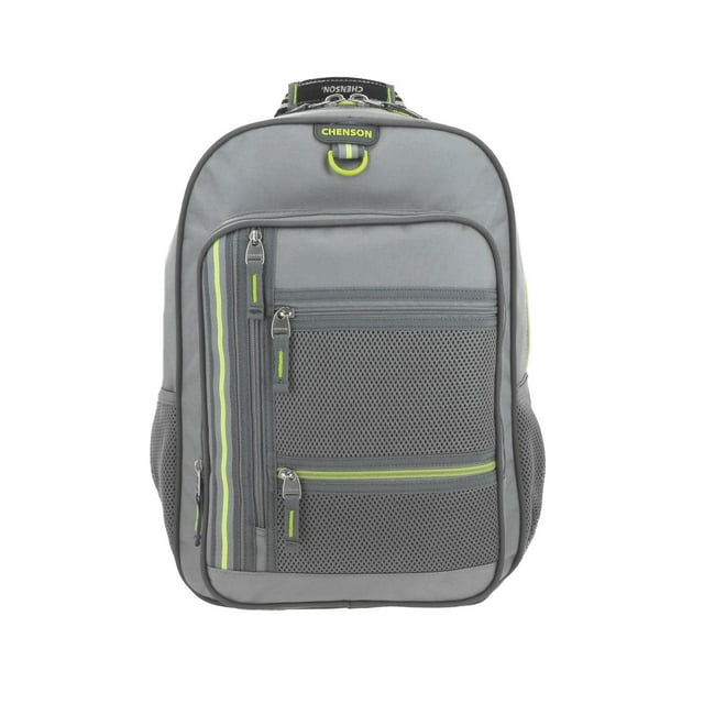 Mochila grande Chenson para hombre CHEY Gris con Porta Tablet de hasta 10.
