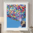 thumbnail image 4 of Cuadros Decorativos 5D globo casa diamante pintura bordado DIY punto de cruz Home Decor, 4 of 6