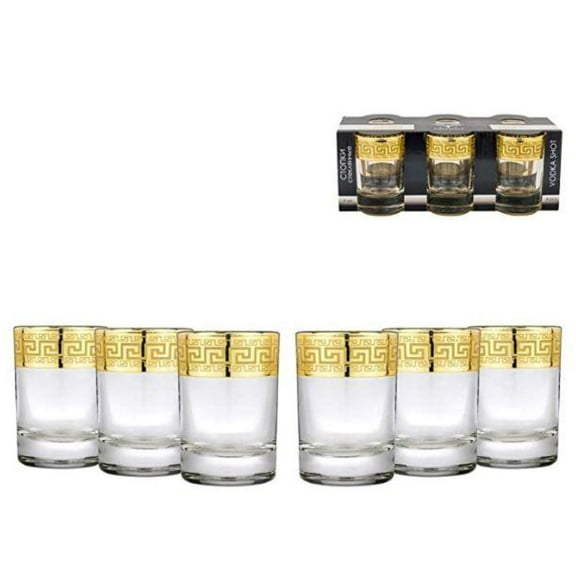 Joseph Sedgh Collection 1.5 Oz. Shot Glasses (6-Piece)