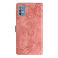 thumbnail image 2 of Compatible avec Motorola Moto G30/ G20 Étui Papillon Embossé avec Portefeuille et Support, 2 of 5