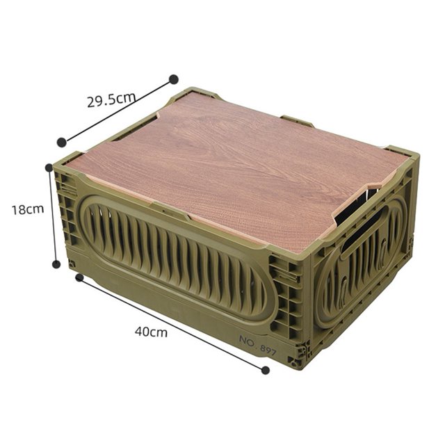 Foldable Storage Box for Camping & Outdoor: Versatile,For Durable & Easy to Use!
