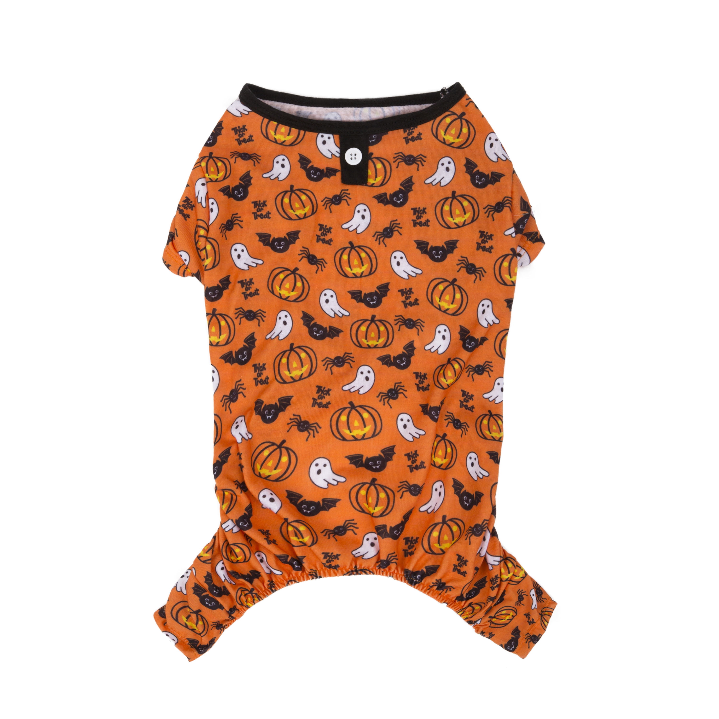Way to Celebrate Halloween Icon Print Pajamas for Dogs, Orange, S