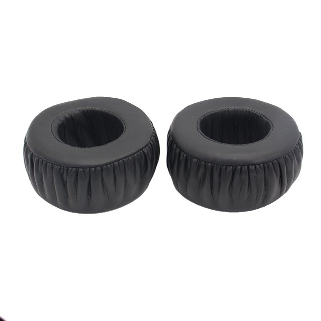 Injueey Almohadillas para los oídos para juegos, cojines redondos de cuero, almohadillas para los oídos con cancelación de ruido, esponja de memoria, Relojes inteligentes