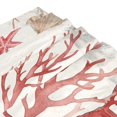 thumbnail image 3 of Yayeee Shower Curtain with Hooks 72"x72" Waterproof Fabric Bathroom Hanging Decor, White Starfish, 3 of 5