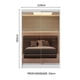 thumbnail image 3 of Ropero Closet Madesa 2 Puertas 2 Espejos con Pies BB, 3 of 5