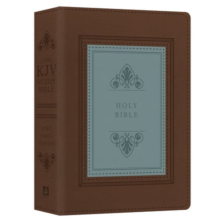 The Kjv Study Bible Large Print Indexed Teal Inlay - 