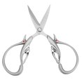 thumbnail image 4 of Sewing Scissors, Embroidery Scissors Fully Embossed Design Silver Color Classic Style  For Needlework For Handicraft, 4 of 8