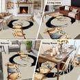 thumbnail image 5 of Large Area Rugs for Living Room Bedroom, Japanese Style 8'x10' Rug Washable Carpet Runner Indoor Outdoor, Grey Farmhouse Owl Birds Branches Non Slip Floor Mats Rug for Kitchen, Patio, 5 of 8