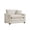 Beige, variant on Nmkwnr Upholstered Single Club Chair with 1 Pillow, Corduroy Sofa Chair for Living Room, Bedroom, Office, Green