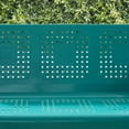 thumbnail image 3 of BATES METAL SOFA GLIDER IN TURQUOISE, 3 of 10