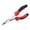 Red, variant on 1 Pcs Long Reach Needle Nose Pliers, Mini Wire Cutter Mini Wire Looping Fine Pliers with High Leverage TPR Handles, Jewelry Making Pliers for Hard to Reach Narrow Spaces 6.3"