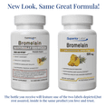 thumbnail image 4 of Superior Labs Bromelain - Non Synthetic! - 2,400gdu/gram, Vegetable Caps, 500mg, Gluten-Free, 120  Count, 4 of 6